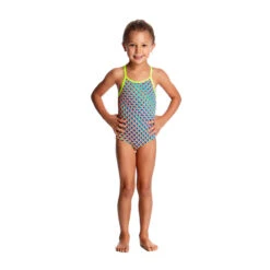 Funkita - Glitter Girl - Toddlers Girls One Piece -Swimming Clothing funkita glitter girl toddlers girls one piece swimsuit 2