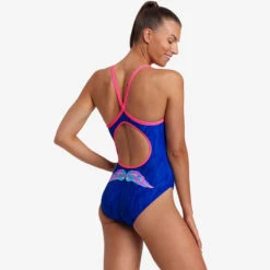 Funkita - Icarus Wings - Ladies Diamond Back One Piece -Swimming Clothing funkita icarus wings ladies diamond back one piece 4