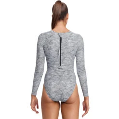 Funkita - Ice Current - Ladies Long Shot One Piece -Swimming Clothing funkita ice current ladies long shot one piece 3