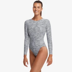 Funkita - Ice Current - Ladies Long Shot One Piece -Swimming Clothing funkita ice current ladies long shot one piece 5