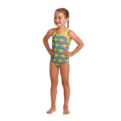 Funkita - Jelly Jubes - Toddler Girls Printed One Piece -Swimming Clothing funkita jelly jubes toddler girls printed one piece 3