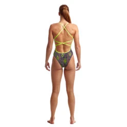 Funkita - Kite Runner - Ladies Strapped In One Piece 10 Funkita - Kite Runner - Ladies Strapped In One Piece -Swimming Clothing funkita kite runner ladies strapped in one piece 3