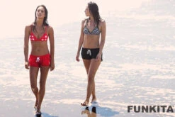 Funkita - Poppy Ribbon - Ladies Beachwear Swim Shorts -Swimming Clothing funkita ladies swim shorts poppy ribbon 4