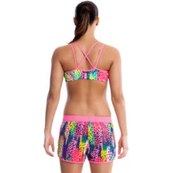 Funkita - Feline Fever - Ladies Beachwear Boardshorts -Swimming Clothing funkita ladies swimwear feline fever boardshorts 2
