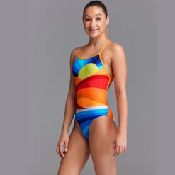 Funkita - Lost Landing - Girls Strapped In One Piece -Swimming Clothing funkita lost landing girls strapped in one piece 5