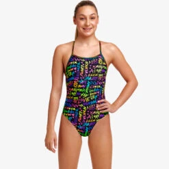 Funkita - Love Funky - Girls Strapped In One Piece -Swimming Clothing funkita love funky girls strapped in one piece 5