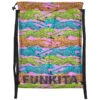 Funkita - Lying Cheet - Mesh Gear Bag -Swimming Clothing funkita lying cheet mesh gear bag