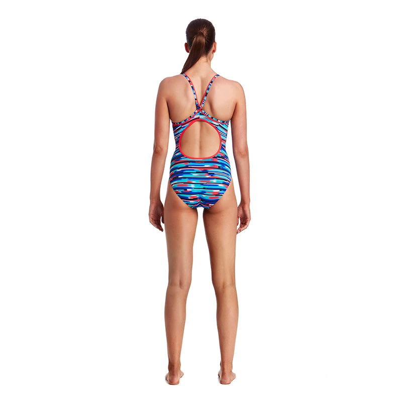 Funkita - Meshed Up - Ladies Diamond Back One Piece 5 Funkita - Meshed Up - Ladies Diamond Back One Piece - Image 3