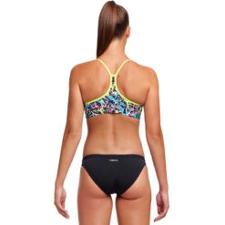 Funkita - Messed Up - Ladies Swim Crop Top -Swimming Clothing funkita messed up ladies swim crop top 3