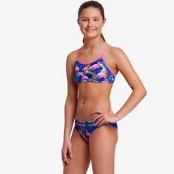 Funkita - Mingo Magic - Girls Racerback Two Piece -Swimming Clothing funkita mingo magic girls racerback two piece 5