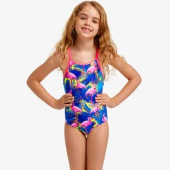 Funkita - Mingo Magic - Toddler Girls Printed One Piece 8 Funkita - Mingo Magic - Toddler Girls Printed One Piece -Swimming Clothing funkita mingo magic toddler girls printed one piece 3
