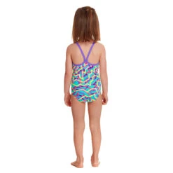 Funkita - Mint Strips - Toddler Girls Printed One Piece 8 Funkita - Mint Strips - Toddler Girls Printed One Piece -Swimming Clothing funkita mint strips toddler girls printed one piece 3