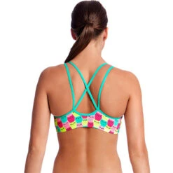 Funkita - Minty Mittens - Ladies Criss Cross Bikini Top -Swimming Clothing funkita minty mittens criss cross ladies bikini top 3