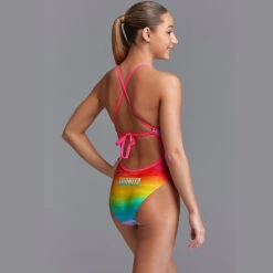 Funkita - Ocean Ink - Girls Tie Me Tight One Piece -Swimming Clothing funkita ocean ink girls tie me tight one piece 4