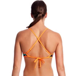 Funkita - Palm Drive - Ladies Cross Back Tie Bikini Top -Swimming Clothing funkita palm drive ladies tie down bikini top 3