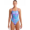 Funkita - Pastel Palm - Ladies Single Strength One Piece