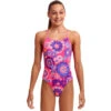 Funkita - Pink Petal - Girls Diamond Back One Piece -Swimming Clothing funkita pink petal girls diamond back one piece 1