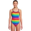 Funkita - Rainbow Racer - Girls Diamond Back One Piece -Swimming Clothing funkita rainbow racer girls diamond back one piece 1
