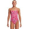 Funkita - Red Ribbons - Girls Single Strap One Piece -Swimming Clothing funkita red ribbons girls single strap one piece 1