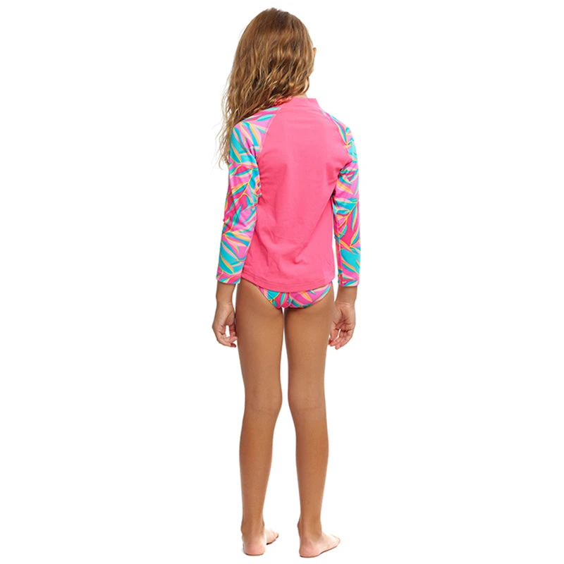 Funkita - Snuggle Pie - Toddler Girls Zippy Rash Vest 5 Funkita - Snuggle Pie - Toddler Girls Zippy Rash Vest - Image 3