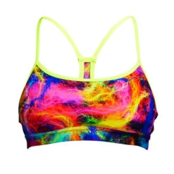 Funkita - Solar Flares - Ladies Swim Crop Top -Swimming Clothing funkita solar flares ladies swim crop top 2