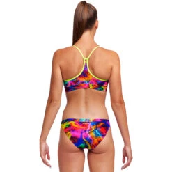 Funkita - Solar Flares - Ladies Swim Crop Top -Swimming Clothing funkita solar flares ladies swim crop top 3