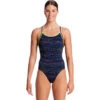 Funkita - Sound System - Ladies Diamond Back One Piece -Swimming Clothing funkita sound system ladies diamond back one piece 1