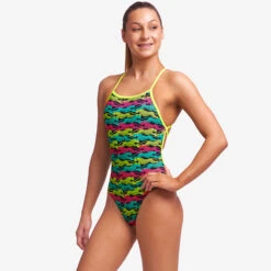 Funkita - Speed Cheat - Girls Eco Strapped In One Piece -Swimming Clothing funkita speed cheat girls eco strapped in one piece 5