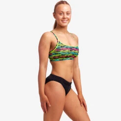 Funkita - Speed Cheat - Ladies Eco Sports Top -Swimming Clothing funkita speed cheat ladies eco sports top 5