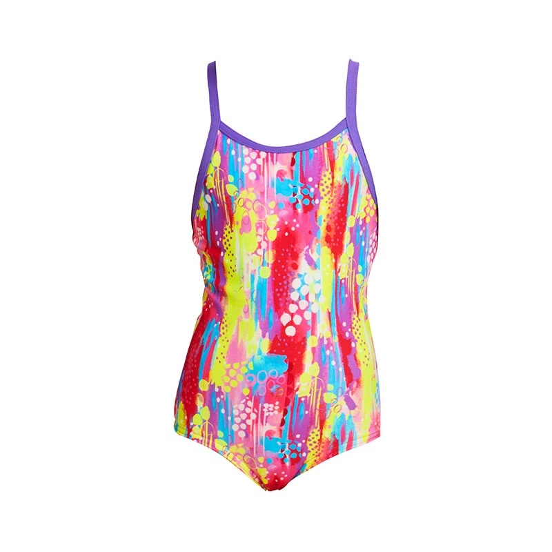 Funkita - Splat Stat - Toddler Girls Printed One Piece 4 Funkita - Splat Stat - Toddler Girls Printed One Piece - Image 2