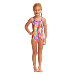 Funkita - Splat Stat - Toddler Girls Printed One Piece 9 Funkita - Splat Stat - Toddler Girls Printed One Piece -Swimming Clothing funkita splat stat toddler girls printed one piece 4