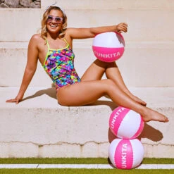 Funkita - Spray On - Girls Strapped In One Piece -Swimming Clothing funkita spray on girls strapped in one piece 4