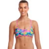 Funkita - Sunkissed - Ladies Cross Back Tie Bikini Top