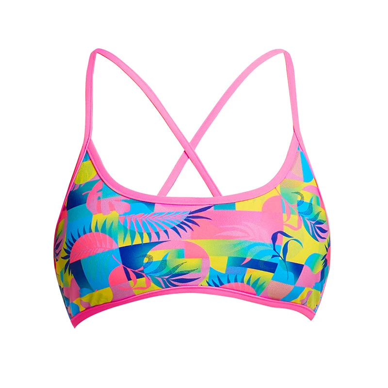 Funkita - Sunkissed - Ladies Cross Back Tie Bikini Top 4 Funkita - Sunkissed - Ladies Cross Back Tie Bikini Top - Image 2