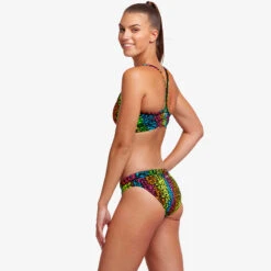 Funkita - Sunset West - Ladies Eco Sports Brief -Swimming Clothing funkita sunset west ladies eco sports brief 4