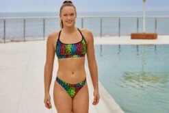 Funkita - Sunset West - Ladies Eco Sports Brief -Swimming Clothing funkita sunset west ladies eco sports brief 6