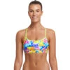 Funkita - Swirl Stopper - Ladies Swim Crop Top -Swimming Clothing funkita swirl stopper ladies swim crop top 1