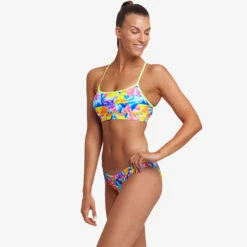 Funkita - Swirl Stopper - Ladies Swim Crop Top -Swimming Clothing funkita swirl stopper ladies swim crop top 5
