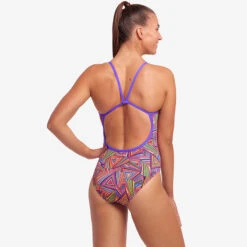 Funkita - Trihard - Ladies Single Strap One Piece -Swimming Clothing funkita trihard ladies single strap one piece 4