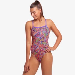 Funkita - Trihard - Ladies Single Strap One Piece -Swimming Clothing funkita trihard ladies single strap one piece 5