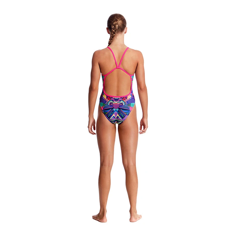 Funkita - Wolf Pack - Girls Single Strap One Piece 5 Funkita - Wolf Pack - Girls Single Strap One Piece - Image 3