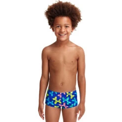 Funky Trunks - Balloon Dog - Toddler Boys Printed Trunks