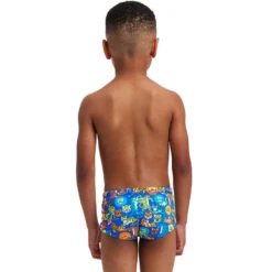 Funky Trunks - Big Cat Bash - Toddler Boys Printed Trunks -Swimming Clothing funky trunks big cat bash toddler boys printed trunks 4