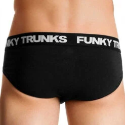 Funky Trunks - Black Attack - Mens Underwear Briefs -Swimming Clothing funky trunks black attack mens underwear briefs 3