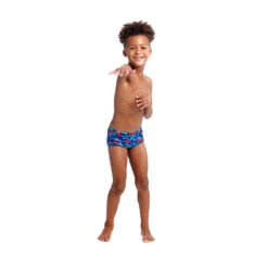 Funky Trunks - Blob Mob - Toddler Boys Printed Trunks -Swimming Clothing funky trunks blob mob toddler boys printed trunks 3