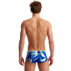 Funky Trunks - Blue Ascent - Mens Sidewinder Trunks -Swimming Clothing funky trunks blue ascent mens sidewinder trunks 3