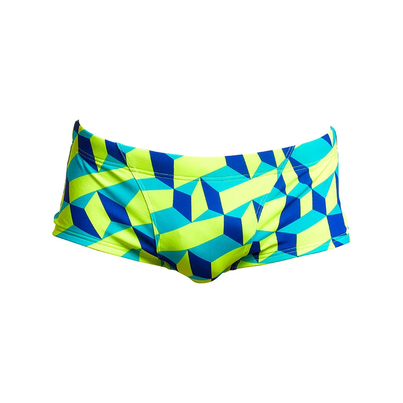 Funky Trunks - Blue Blockers - Mens Classic Trunks 4 Funky Trunks - Blue Blockers - Mens Classic Trunks - Image 2