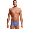 Funky Trunks - Blue Riband - Mens Classic Briefs 2 Funky Trunks - Blue Riband - Mens Classic Briefs -Swimming Clothing funky trunks blue riband mens classic briefs 1