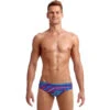 Funky Trunks - Chain Reaction - Mens Classic Briefs -Swimming Clothing funky trunks chain reaction mens classic briefs 0
