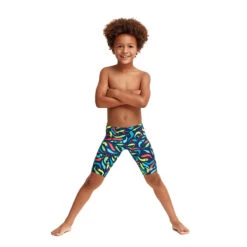 Funky Trunks - Chilli Boss - Toddler Boys Eco Miniman Jammers -Swimming Clothing funky trunks chilli boss toddler boys eco miniman jammers 6